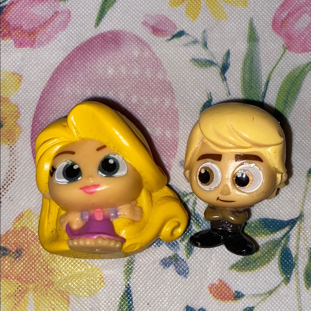 Disney Princess Rapunzel and frozens kristoff Disney doorables